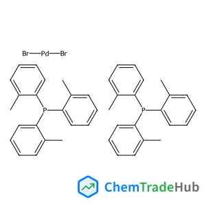 Dibromopalladium - tris(2-methylphenyl)phosphine (1:2)