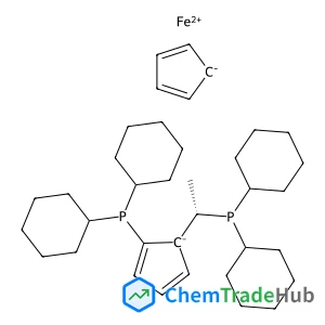 Iron(2+) 2,4-cyclopentadienide 2-(dicyclohexylphosphino)-1-[(1S)-1-(dicyclohexylphosphino)ethyl]-2,4-cyclopentadienide (1:1:1)