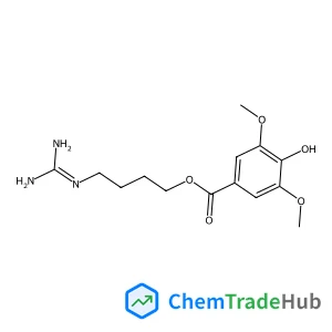 4-Carbamimidamidobutyl 4-hydroxy-3,5-dimethoxybenzoate