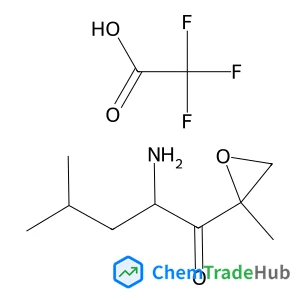 (S)-2-Amino-4-methyl-1-((R)-2-methyloxiran-2-yl)pentan-1-one 2,2,2-trifluoroacetate