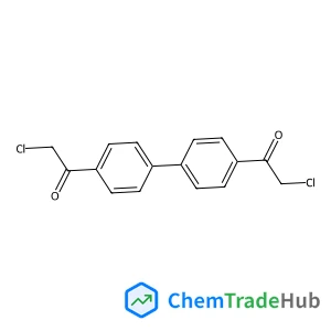 2-Chloro-1-[4-[4-(2-chloroacetyl)phenyl]phenyl]ethanone