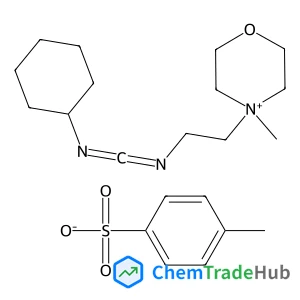 4-(2-(((Cyclohexylimino)methylene)amino)ethyl)-4-methylmorpholin-4-ium 4-methylbenzenesulfonate