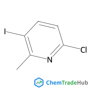 6-Chloro-3-iodo-2-methylpyridine