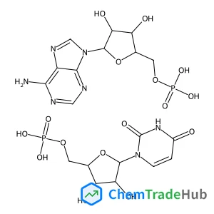 1-(5-O-Phosphonopentofuranosyl)-2,4(1H,3H)-pyrimidinedione - 9-(5-O-phosphonopentofuranosyl)-9H-purin-6-amine (1:1)