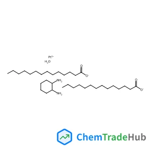 (SP-4-2)-[(1R,2R)-1,2-Cyclohexanediamine-kN,kN']bis(tetradecanoato-kO)platinum monohydrate