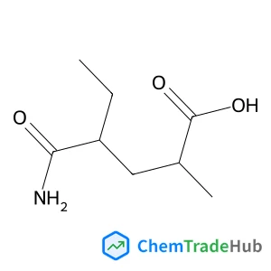 4-Carbamoyl-2-methylhexanoic acid