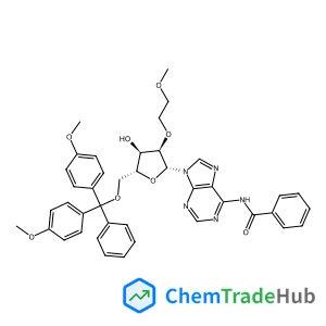 N-Benzoyl-5'-O-[bis(4-methoxyphenyl)(phenyl)methyl]-2'-O-(2-methoxyethyl)adenosine