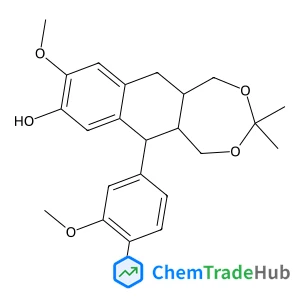 9,9'-O-Isopropyllidene-isolariciresinol structure 9,9'-O-Isopropyllidene-isolariciresinol structure