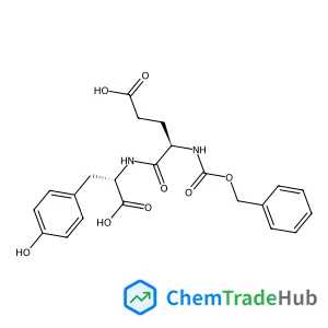 N-[(Benzyloxy)carbonyl]-D-alpha-glutamyl-L-tyrosine