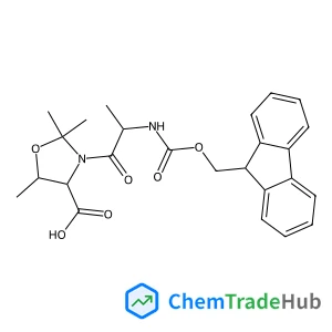 (4S,5R)-3-[(2S)-2-[[(9H-FLUOREN-9-YLMETHOXY)CARBONYL]AMINO]-1-OXOPROPYL]-2,2,5-TRIMETHYL-4-OXAZOLIDINECARBOXYLIC ACID