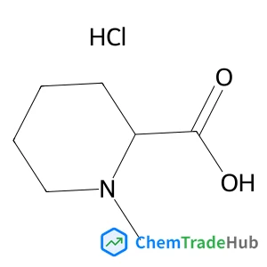1-Methyl-2-piperidinecarboxylic acid hydrochloride (1:1)