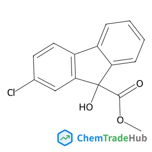 Methyl 2-chloro-9-hydroxy-9H-fluorene-9-carboxylate