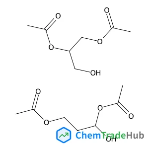 2-Hydroxy-1,3-propanediyl diacetate - 3-hydroxy-1,2-propanediyl diacetate (1:1)
