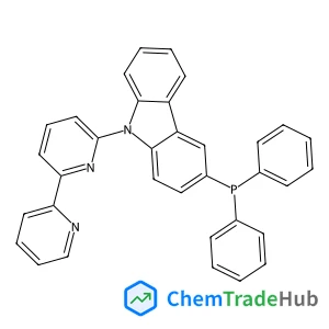 9-[2,2′-Bipyridin]-6-yl-3-(diphenylphosphino)-9H-carbazole