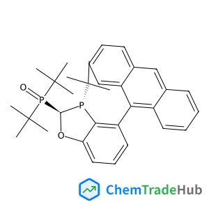 ((2R,3R)-4-(Anthracen-9-yl)-3-(tert-butyl)-2,3-dihydrobenzo[d][1,3]oxaphosphol-2-yl)di-tert-butylphosphine oxide