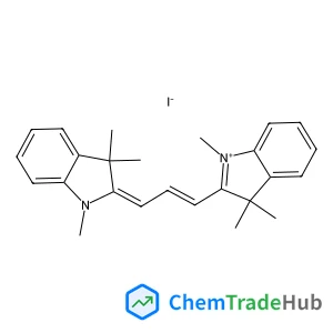 1,3,3-Trimethyl-2-[(1E)-3-(1,3,3-trimethyl-1,3-dihydro-2H-indol-2-ylidene)-1-propen-1-yl]-3H-indolium iodide