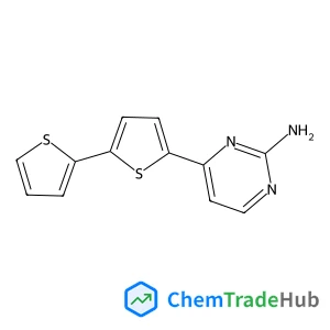 "2-(2'-Thienyl)-5-(4""-(2""-aminopyrimidyl)thiophene"