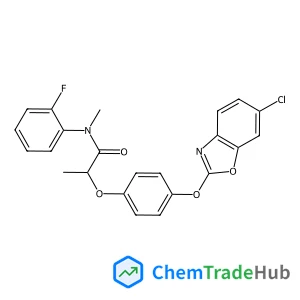 (2R)-2-{4-[(6-Chloro-1,3-benzoxazol-2-yl)oxy]phenoxy}-N-(2-fluorophenyl)-N-methylpropanamide