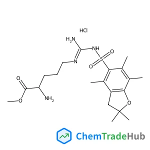 Methyl N~5~-{N-[(2,2,4,6,7-pentamethyl-2,3-dihydro-1-benzofuran-5-yl)sulfonyl]carbamimidoyl}-L-ornithinate hydrochloride (1:1)