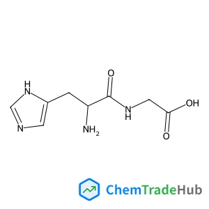 (S)-2-(2-Amino-3-(1H-imidazol-4-yl)propanamido)acetic Acid