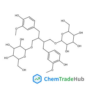 (2S,3S)-4-(beta-D-Glucopyranosyloxy)-2,3-bis(4-hydroxy-3-methoxybenzyl)butyl beta-D-glucopyranoside