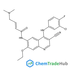 (2E)-N-{4-[(3-Chloro-4-fluorophenyl)amino]-3-cyano-7-ethoxy-6-quinolinyl}-4-(dimethylamino)-2-butenamide