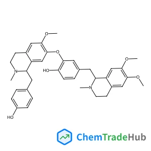 4-{[(1R)-6,7-Dimethoxy-2-methyl-1,2,3,4-tetrahydro-1-isoquinolinyl]methyl}-2-{[(1R)-1-(4-hydroxybenzyl)-6-methoxy-2-methyl-1,2,3,4-tetrahydro-7-isoquinolinyl]oxy}phenol