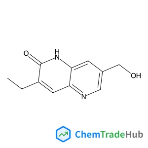 3-Ethyl-7-(hydroxymethyl)-1,5-naphthyridin-2(1H)-one Chemical_Structure_Of
