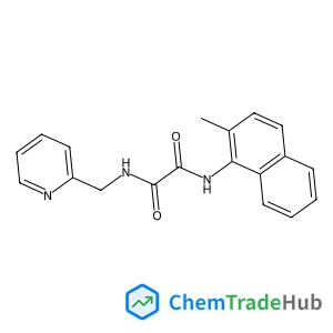 N-(2-Methyl-1-naphthyl)-N'-(2-pyridinylmethyl)ethanediamide