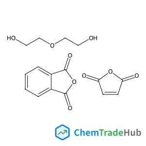 furan-2,5-dione; 2-(2-hydroxyethoxy)ethanol; isobenzofuran-1,3-dione