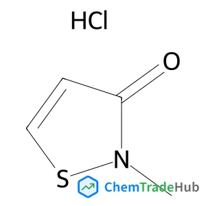 2-Methyl-1,2-thiazol-3(2H)-one hydrochloride (1:1)