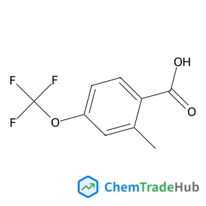 2-Methyl-4-(trifluoromethoxy)benzoic acid structure