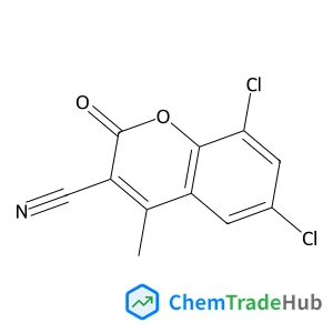 6,8-Dichloro-4-methyl-2-oxo-2H-chromene-3-carbonitrile