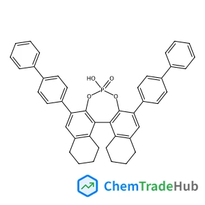 2,6-Di(4-biphenylyl)-8,9,10,11,12,13,14,15-octahydrodinaphtho[2,1-d:1',2'-f][1,3,2]dioxaphosphepin-4-ol 4-oxide