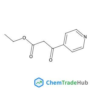 Ethyl 3-oxo-3-(4-pyridinyl)propanoate structure Ethyl 3-oxo-3-(4-pyridinyl)propanoate structure
