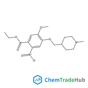 ethyl 5-methoxy-4-((1-methylpiperidin-4-yl)methoxy)-2-nitrobenzoate