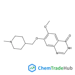 6-Methoxy-7-((1-methylpiperidin-4-yl)methoxy)quinazolin-4(3H)-one