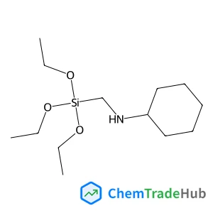 N-[(Triethoxysilyl)methyl]cyclohexanamine