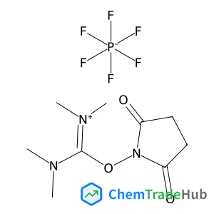 (Dimethylamino)[(2,5-dioxo-1-pyrrolidinyl)oxy]-N,N-dimethylmethaniminium hexafluorophosphate