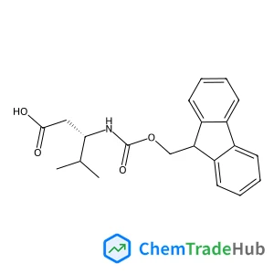 (3S)-3-{[(9H-Fluoren-9-ylmethoxy)carbonyl]amino}-4-methylpentanoic acid