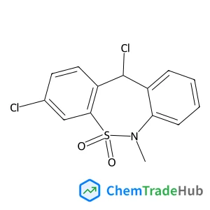 3,11-Dichloro-6-methyl-6,11-dihydrodibenzo[c,f][1,2]thiazepine 5,5-dioxide