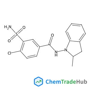 4-Chloro-N-(2-methyl-2,3-dihydro-1H-indol-1-yl)-3-sulfamoylbenzamide 4-Chloro-N-(2-methyl-2,3-dihydro-1H-indol-1-yl)-3-sulfamoylbenzamide