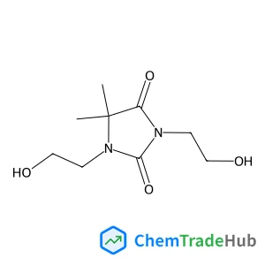 1,3-Bis(2-hydroxyethyl)-5,5-dimethyl-2,4-imidazolidinedione