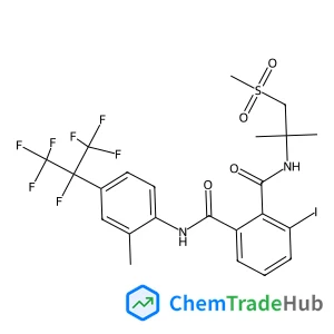 N~1~-[4-(1,1,1,2,3,3,3-Heptafluoro-2-propanyl)-2-methylphenyl]-3-iodo-N~2~-[2-methyl-1-(methylsulfonyl)-2-propanyl]phthalamide
