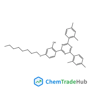2-[4,6-Bis(2,4-dimethylphenyl)-1,3,5-triazin-2-yl]-5-(octyloxy)phenol
