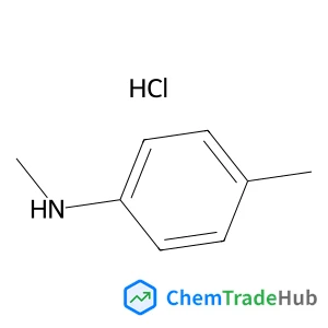N,4-Dimethylaniline hydrochloride (1:1) structure