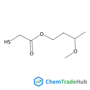 3-Methoxybutyl sulfanylacetate structure