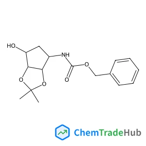 Benzyl [(3aS,4R,6S,6aR)-6-hydroxy-2,2-dimethyltetrahydro-3aH-cyclopenta[d][1,3]dioxol-4-yl]carbamate