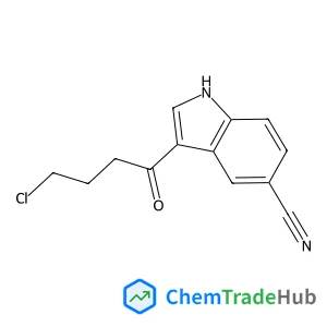 3-(4-Chlorobutanoyl)-1H-indole-5-carbonitrile