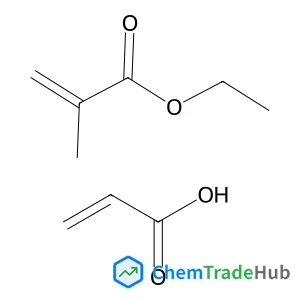 2-Propenoic acid, 2-methyl-, ethyl ester, polymer with 2-propenoic acid